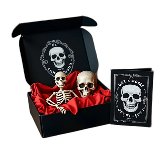 jewelry, halloween-themed, setup, displayed transparent PNG cut-out