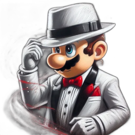 hat, staff, mask, face transparent PNG cut-out