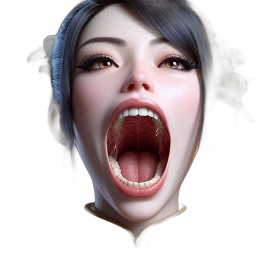face, mask, creature, staff transparent PNG cut-out
