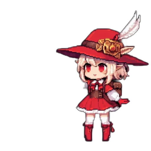 hat, staff, weapon, dragon transparent PNG cut-out