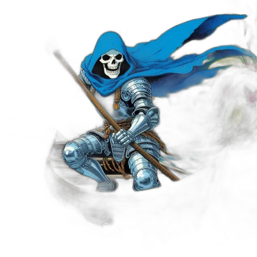 sword, weapon, mask, fantasy art transparent PNG cut-out