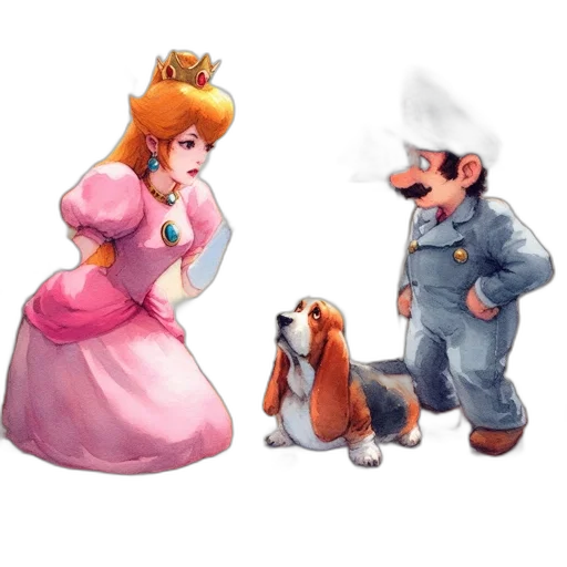 crown, staff, dress, food transparent PNG cut-out