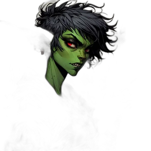 mask, face, creature, staff transparent PNG cut-out