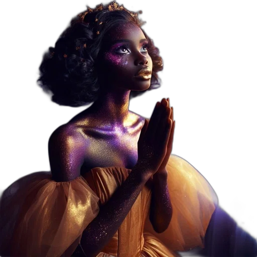dress, crown, jewelry, concept art transparent PNG cut-out