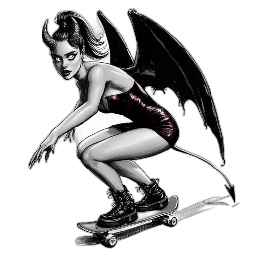 comic book art, concept art, fantasy art, cartoon transparent PNG cut-out