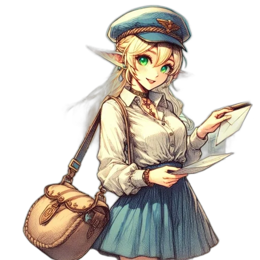 staff, hat, weapon, face transparent PNG cut-out