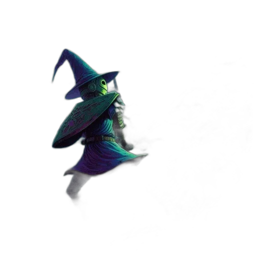 hat, staff, dragon, mask transparent PNG cut-out