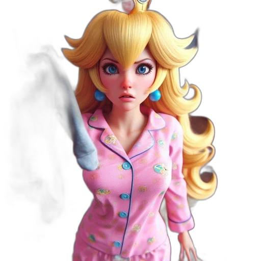 staff, dress, concept art, 3d render transparent PNG cut-out