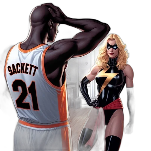 comic book art, concept art, cartoon, fantasy art transparent PNG cut-out