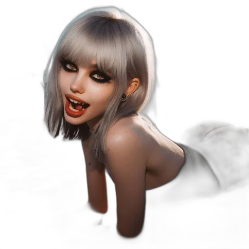 creature, hair, animal, mask transparent PNG cut-out