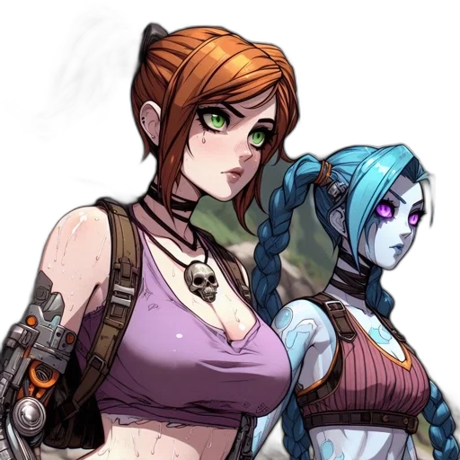 staff, concept art, fantasy art, cyberpunk transparent PNG cut-out
