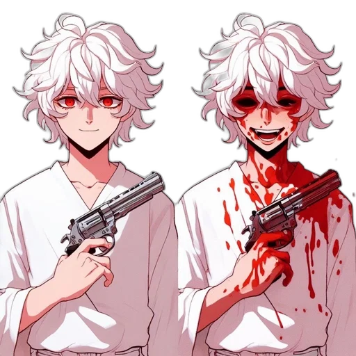weapon, mask, face, anime transparent PNG cut-out