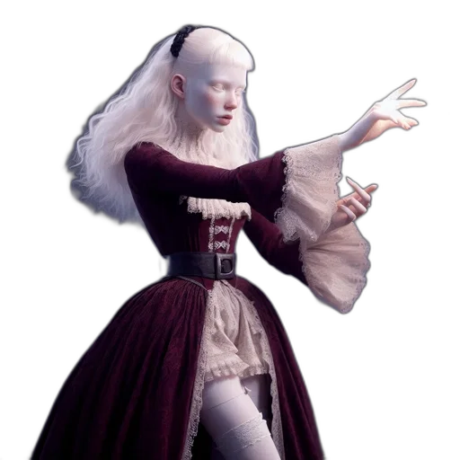 dress, robot, staff, mask transparent PNG cut-out
