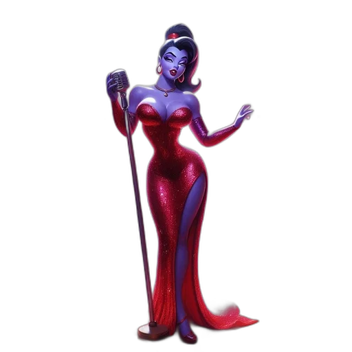 staff, dress, concept art, 3d render transparent PNG cut-out