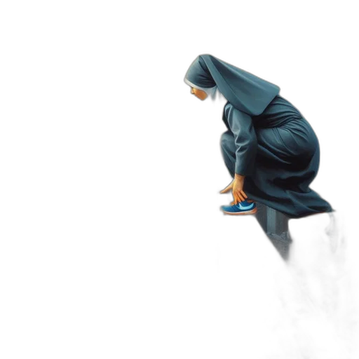 dress, umbrella, shoes, concept art transparent PNG cut-out