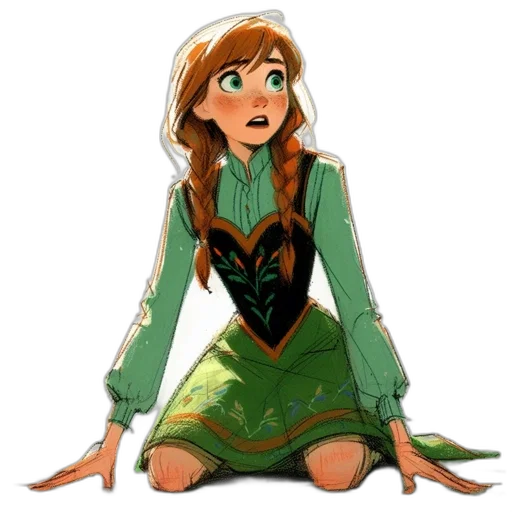 dress, face, crown, concept art transparent PNG cut-out