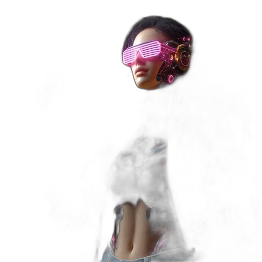 mask, face, robot, staff transparent PNG cut-out