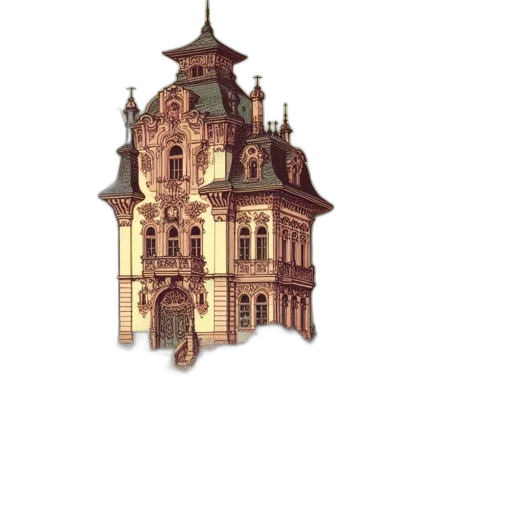building, crown, dress, furniture transparent PNG cut-out