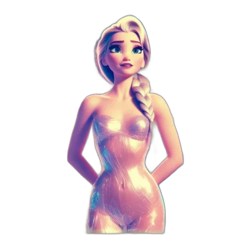 dress, concept art, pixel art, 3d render transparent PNG cut-out