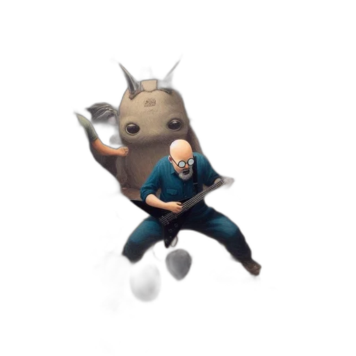 creature, staff, mask, animal transparent PNG cut-out