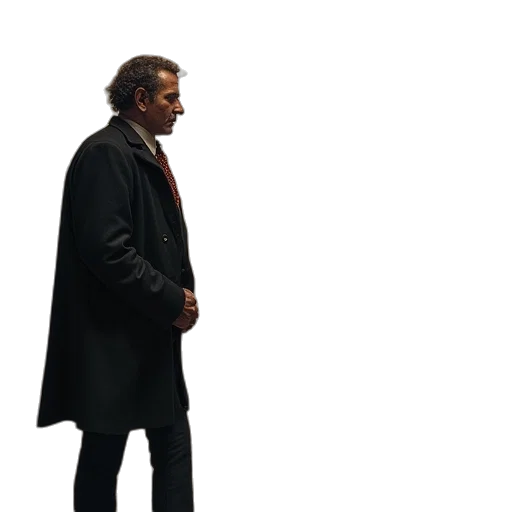 jacket, staff, umbrella, sword transparent PNG cut-out