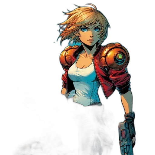 concept art, comic book art, fantasy art, pixel art transparent PNG cut-out