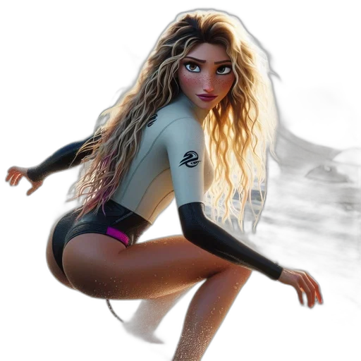 concept art, fantasy art, 3d render, comic book art transparent PNG cut-out
