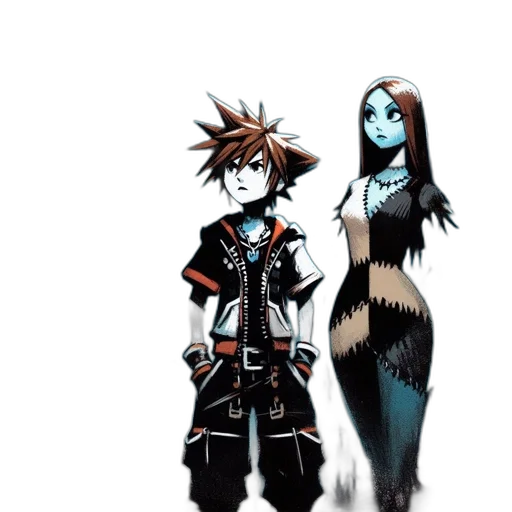 concept art, comic book art, pixel art, fantasy art transparent PNG cut-out