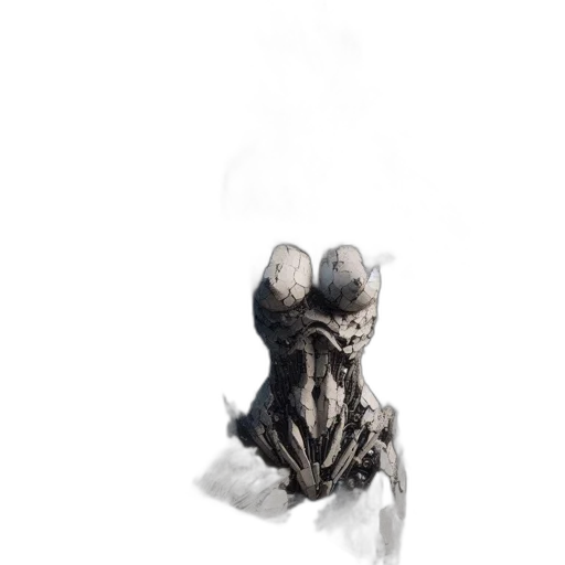 creature, robot, mask, dragon transparent PNG cut-out