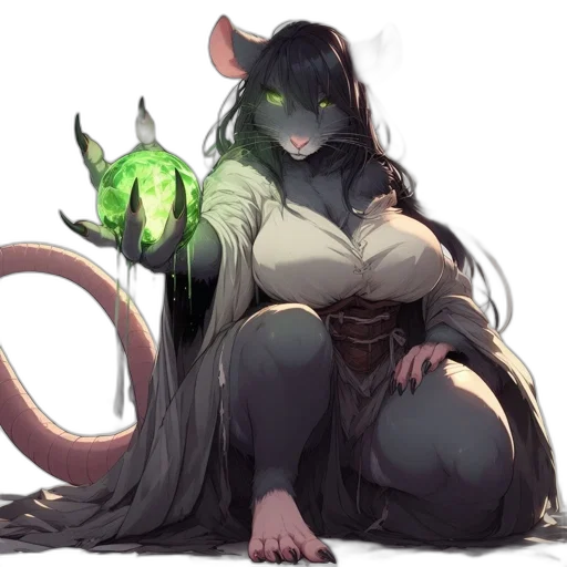dragon, creature, staff, animal transparent PNG cut-out