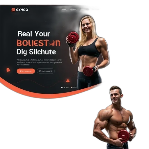 gymgo, wordpress, theme, one transparent PNG cut-out