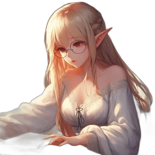 dragon, staff, face, dress transparent PNG cut-out
