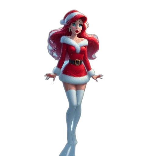 dress, staff, 3d render, concept art transparent PNG cut-out