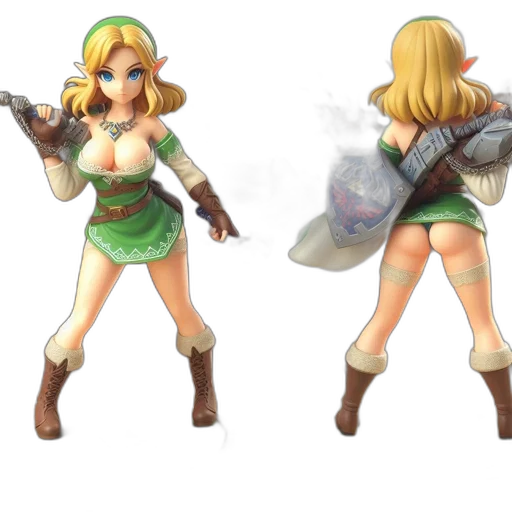 concept art, fantasy art, 3d render, pixel art transparent PNG cut-out