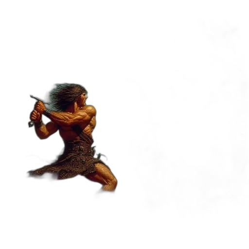 creature, animal, weapon, staff transparent PNG cut-out