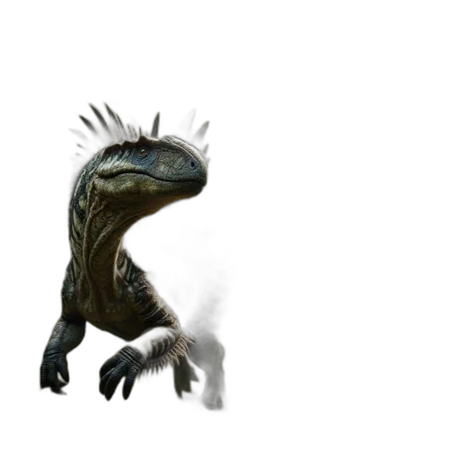 dragon, creature, animal, staff transparent PNG cut-out