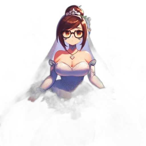 dress, crown, staff, hat transparent PNG cut-out
