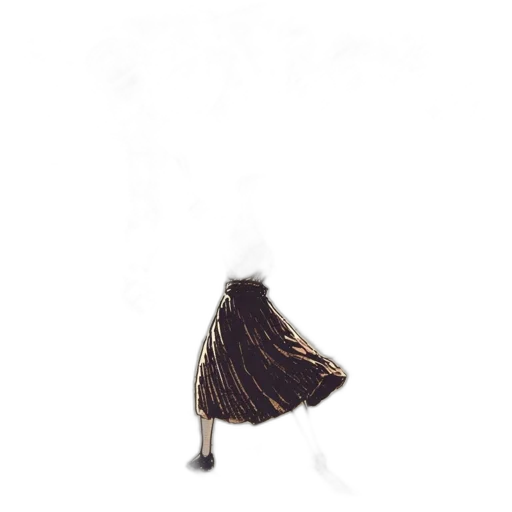 dress, hair, animal, hat transparent PNG cut-out