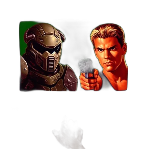 mask, concept art, pixel art, comic book art transparent PNG cut-out
