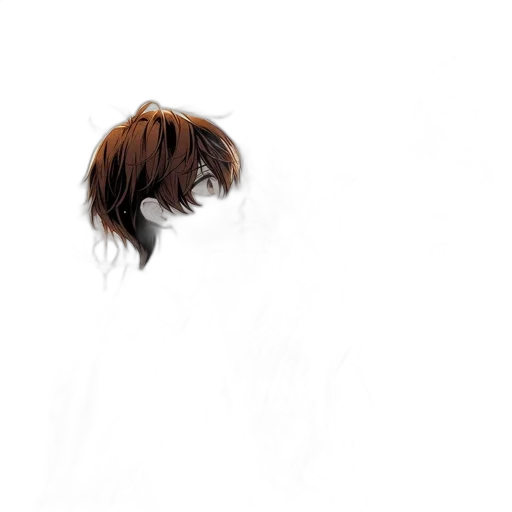 hair, face, creature, mask transparent PNG cut-out