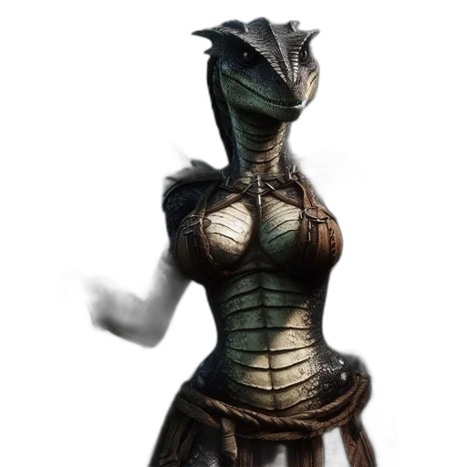 dress, dragon, creature, mask transparent PNG cut-out