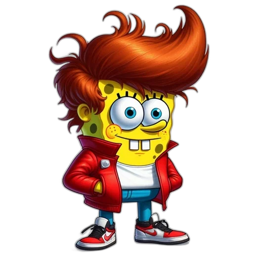 hair, hat, jacket, crown transparent PNG cut-out