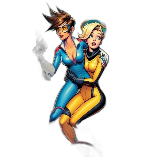 comic book art, concept art, pixel art, cartoon transparent PNG cut-out