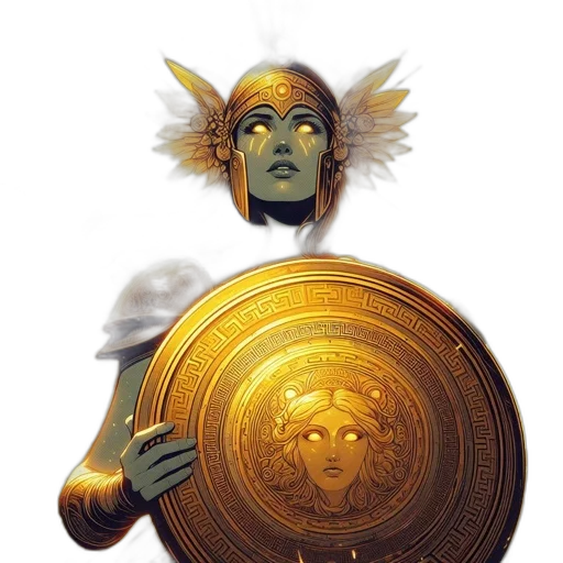 mask, sword, crown, staff transparent PNG cut-out