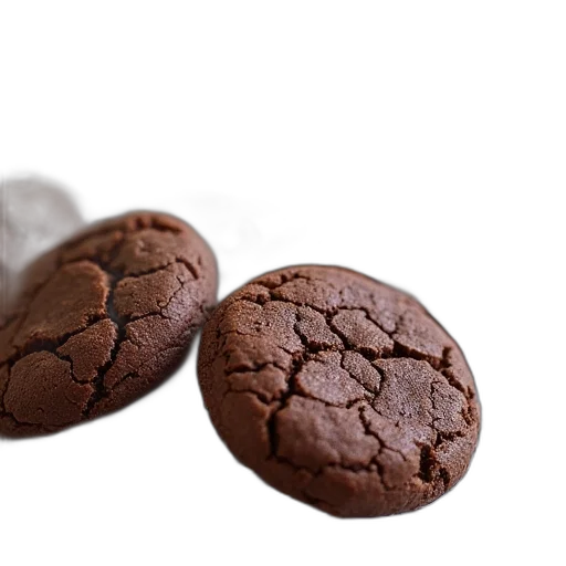 food, photorealistic, 3d render, chocolate transparent PNG cut-out