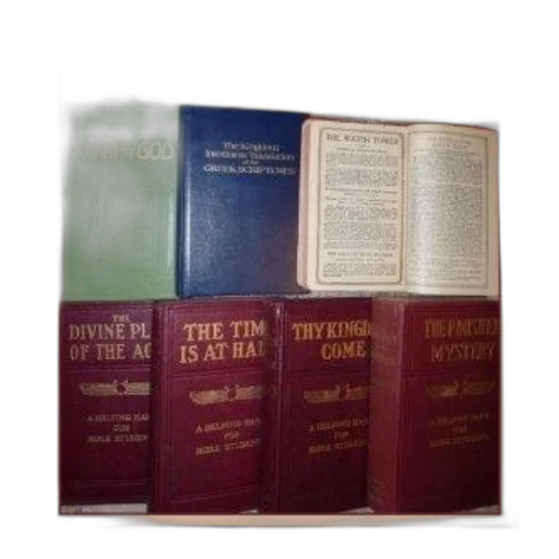 collection, books, titles, like transparent PNG cut-out
