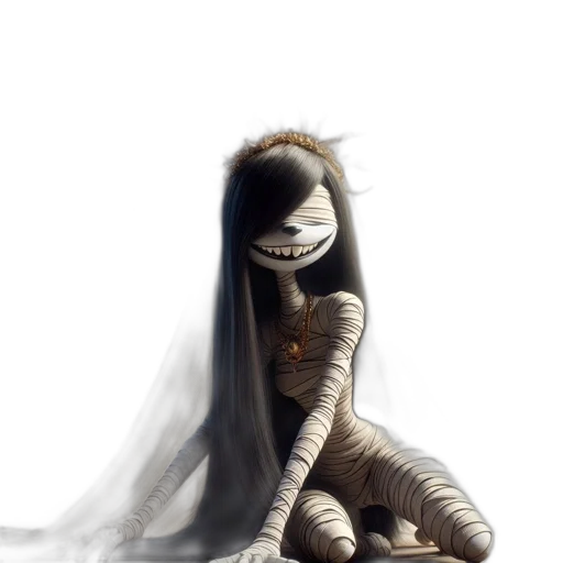 creature, mask, dress, robot transparent PNG cut-out
