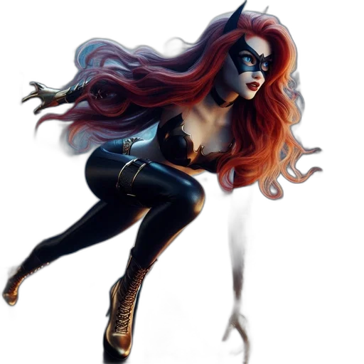 comic book art, concept art, fantasy art, photorealistic transparent PNG cut-out