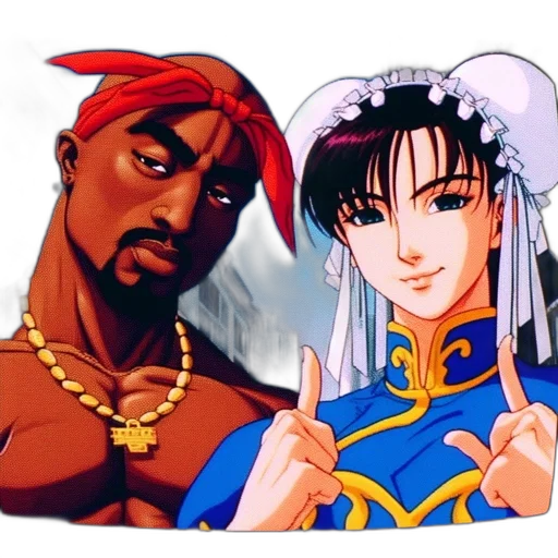 jewelry, anime, pixel art, vaporwave transparent PNG cut-out