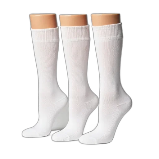 pack, white, rib, socks transparent PNG cut-out